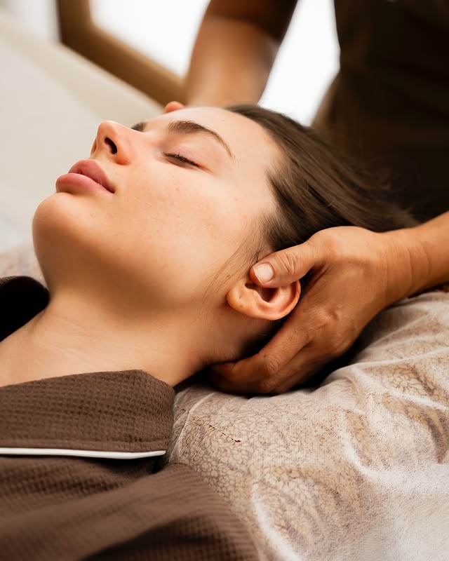 Relaxing spa environment